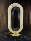 Luxury Crystal Table Lamp – Modern Decorative LED Light