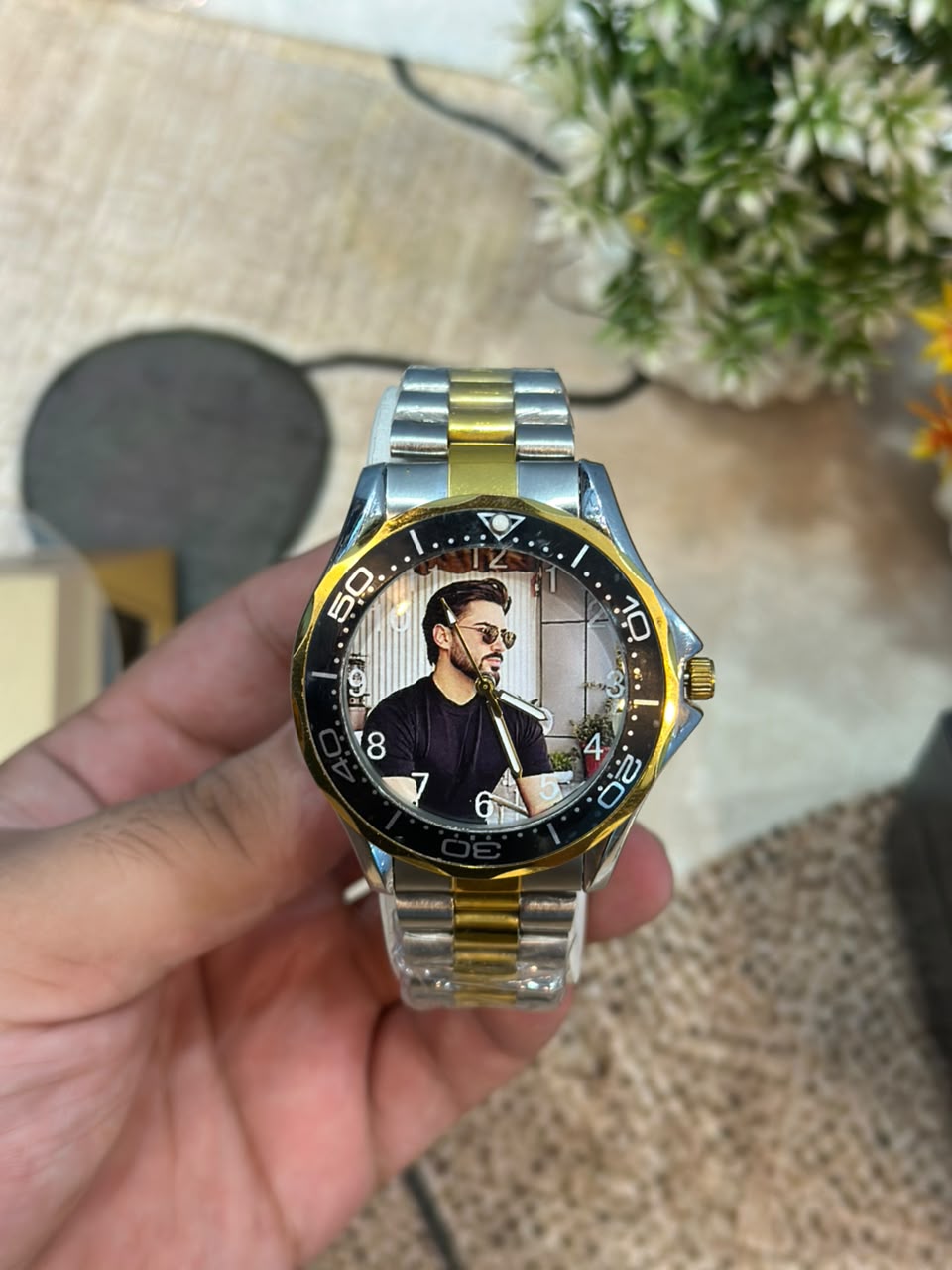 Customize chain Photo Watch