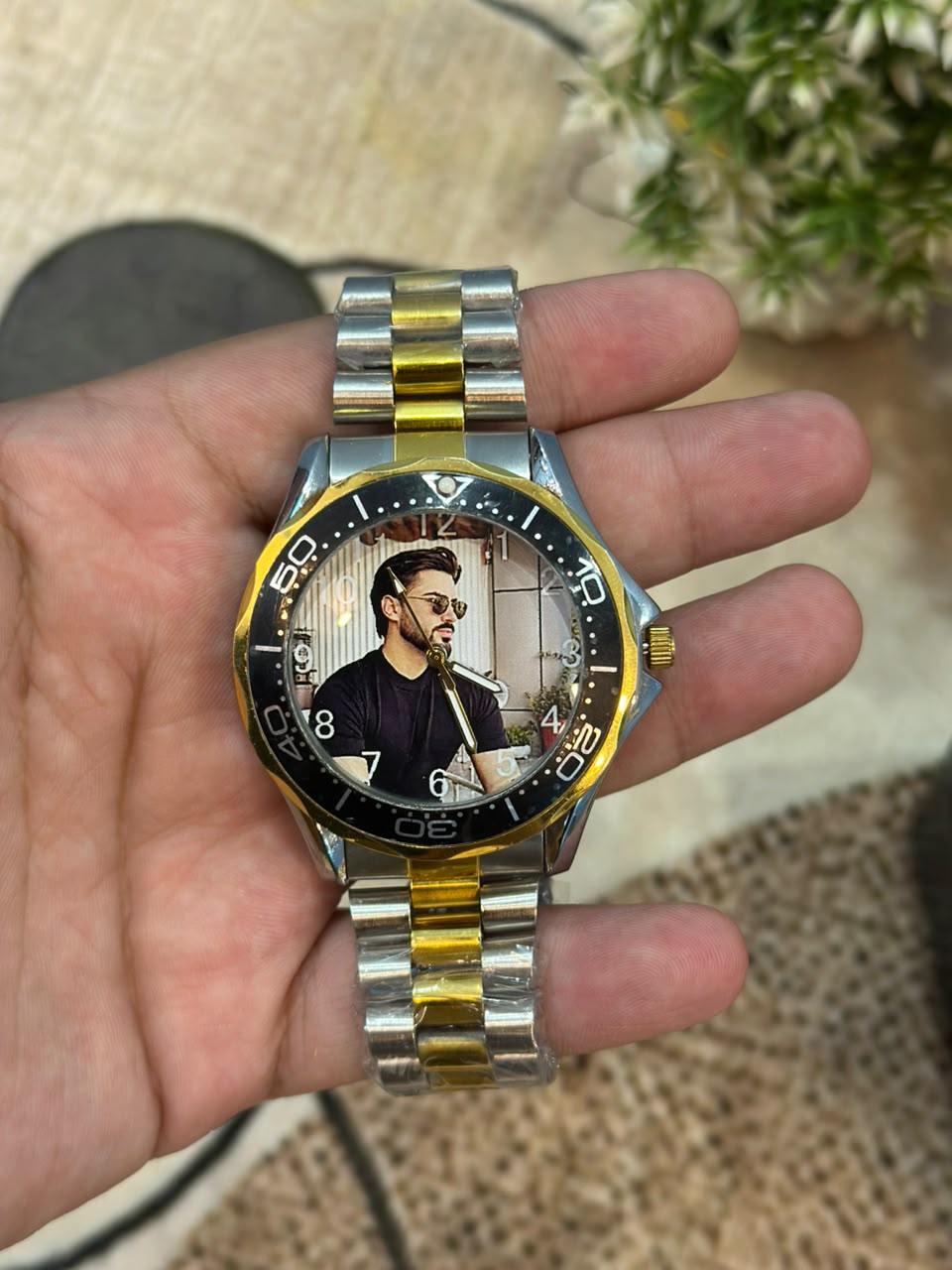 Customize chain Photo Watch