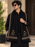 Personalized MEN Shawl with Custom Name Embroidery