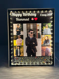 Customize led 7 pics frame