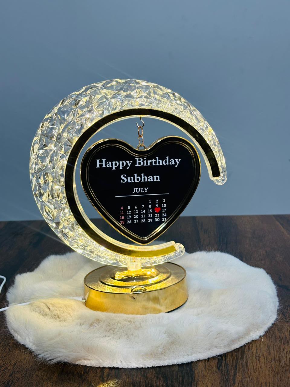 CUSTOMIZE PHOTO MOONLIGHT  LAMP