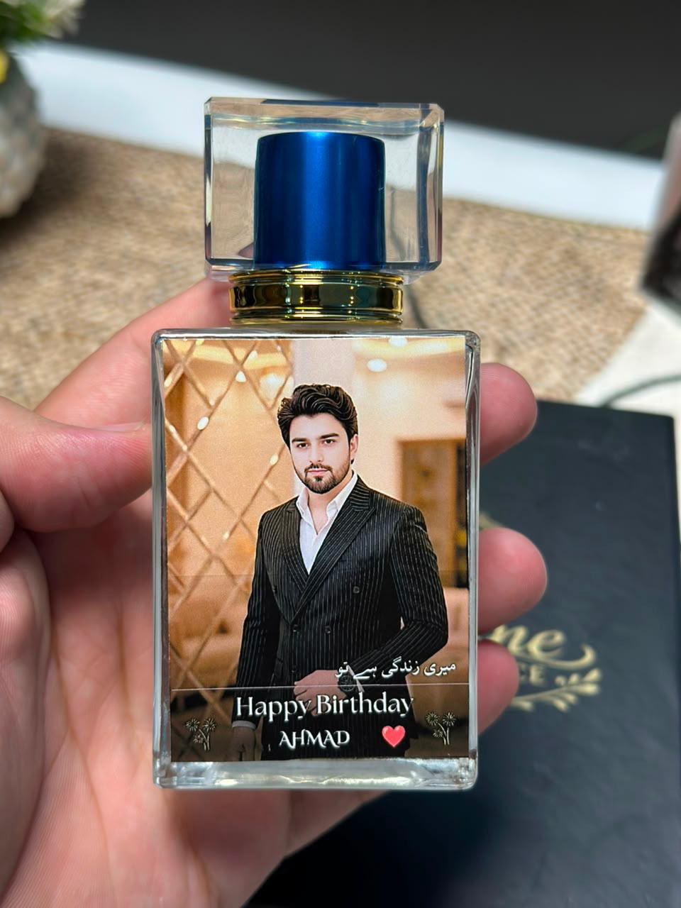 CUSTOMIZE  PICTURE ON PERFUME